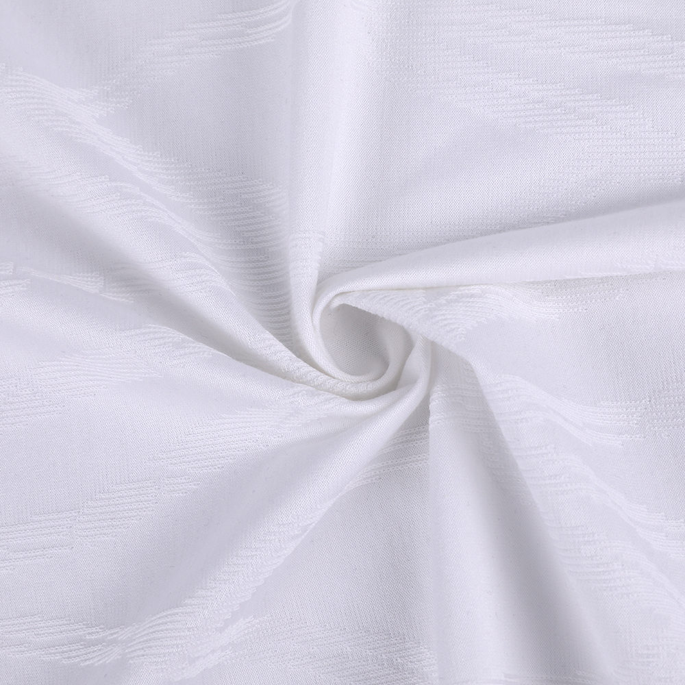 Jacquard Move Circle luksuzni pamučni svileni spandex pletena dama tkanina