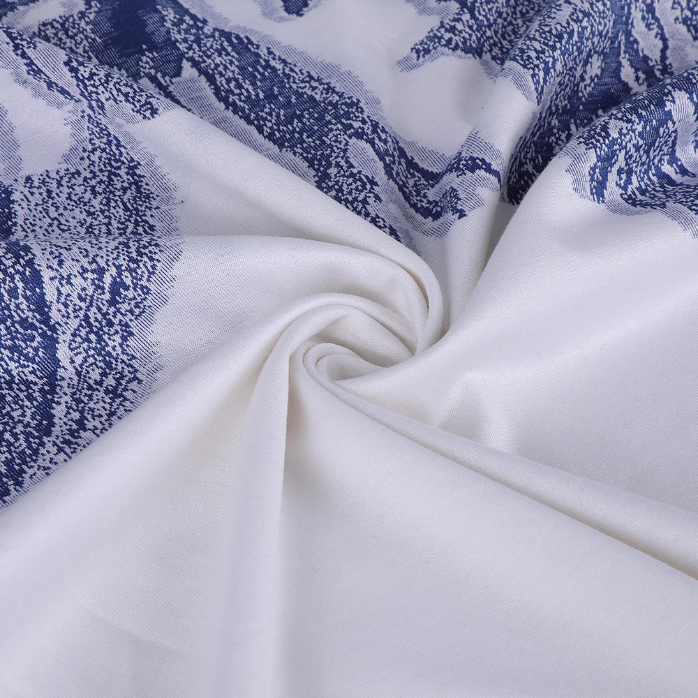 Jacquard Trim niti ekološki prihvatljiv luksuzni 10/90 mulberry svilena pamučna tkanina